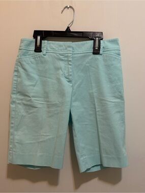 Talbots Mint Aqua Bermuda Shorts